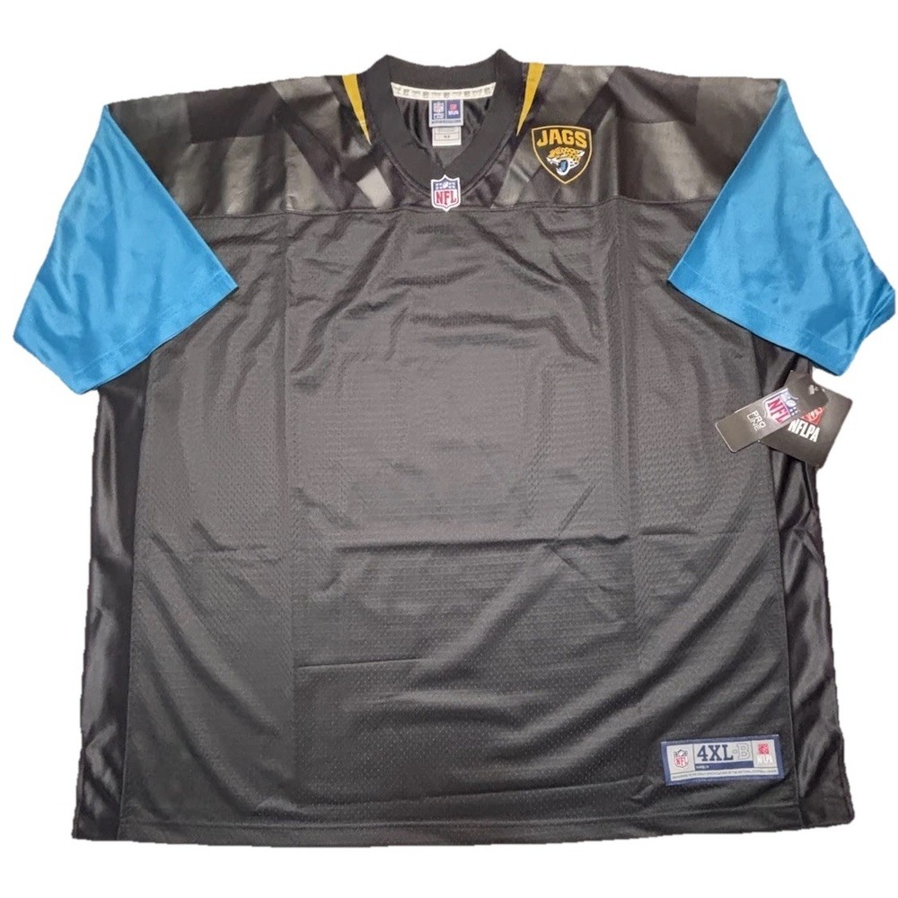 Big & Tall NWT NFL Pro Line Jacksonville Jaguars Blank Jersey 4XL-B Customizable